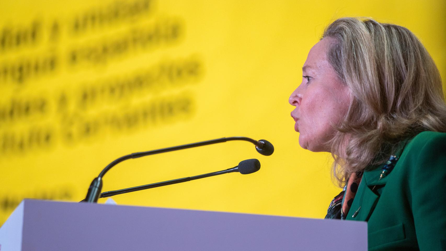 Nadia Calviño, vicepresidenta del Gobierno y ministra de Asuntos Económicos.