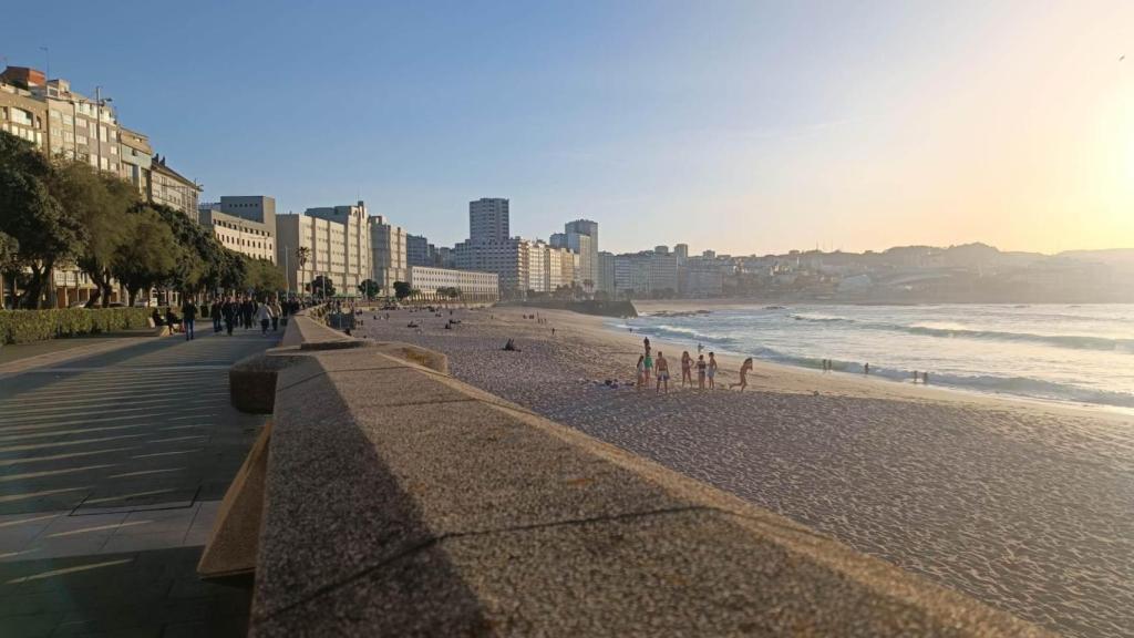 A Coruña es una jornada con cielos despejados