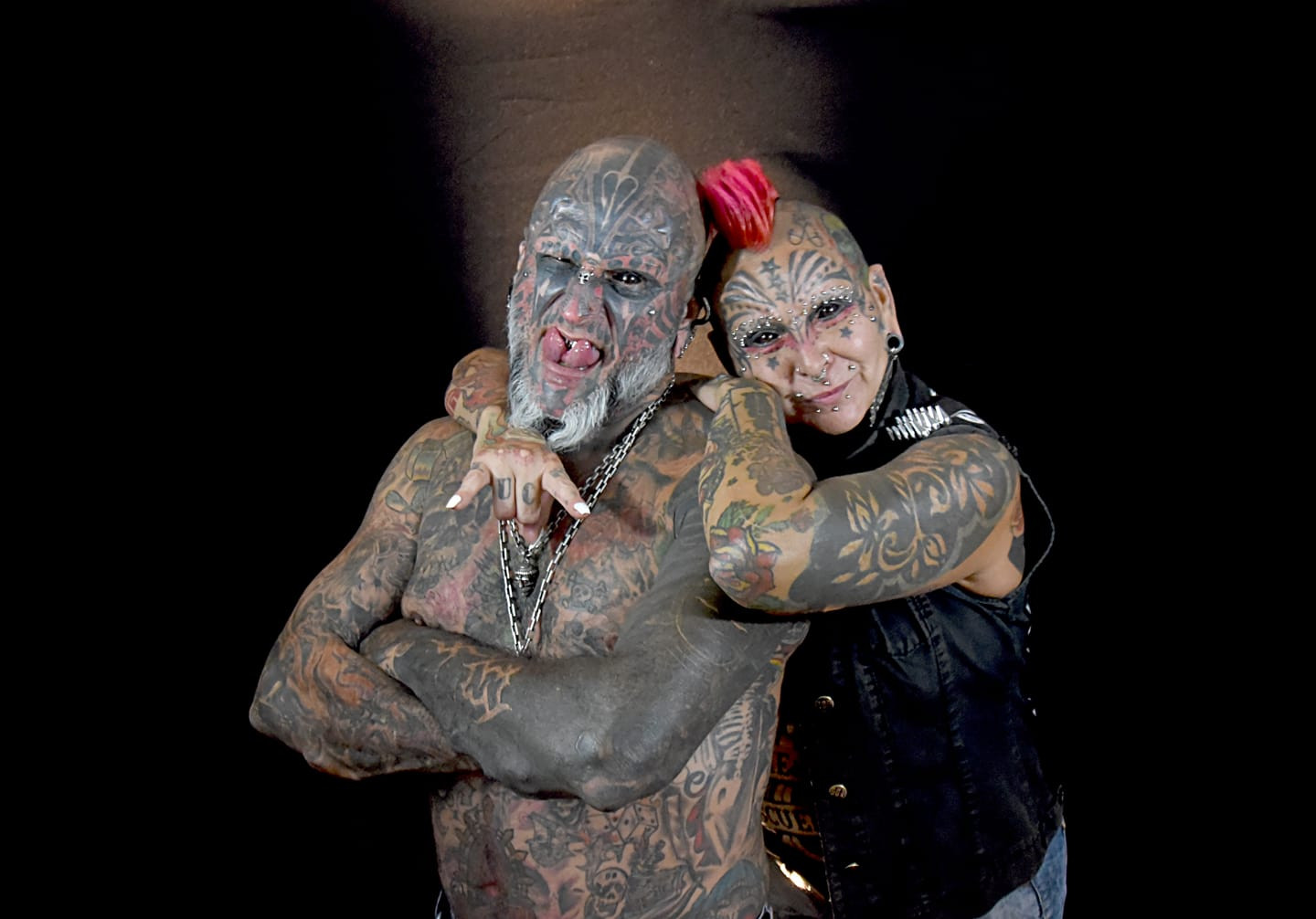 Víctor y Gaby Peralta. Foto: Facebook