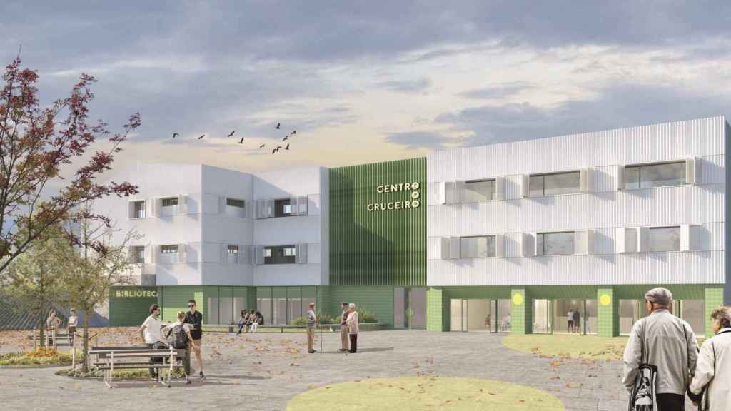 Proyecto de rehabilitación del colegio O Cruceiro de Sanxenxo (Pontevedra).