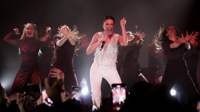 Blanca Paloma y su 'Eaea' en la PrePartyES, el Mini Eurovisión de Madrid