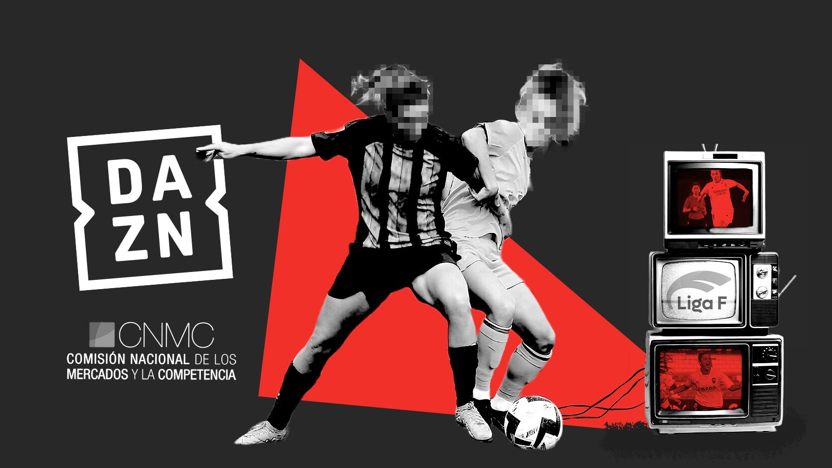 La Liga Femenina de fútbol adjudicó ilegalmente sus derechos de TV a Dazn y Mediapro, según la CNMC