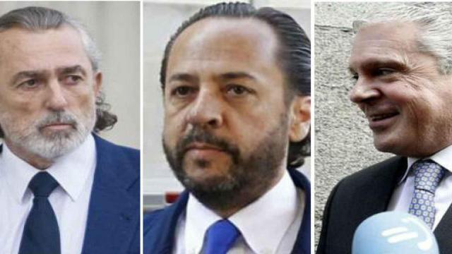 Francisco Correa, El Bigotes y Pablo Crespo.