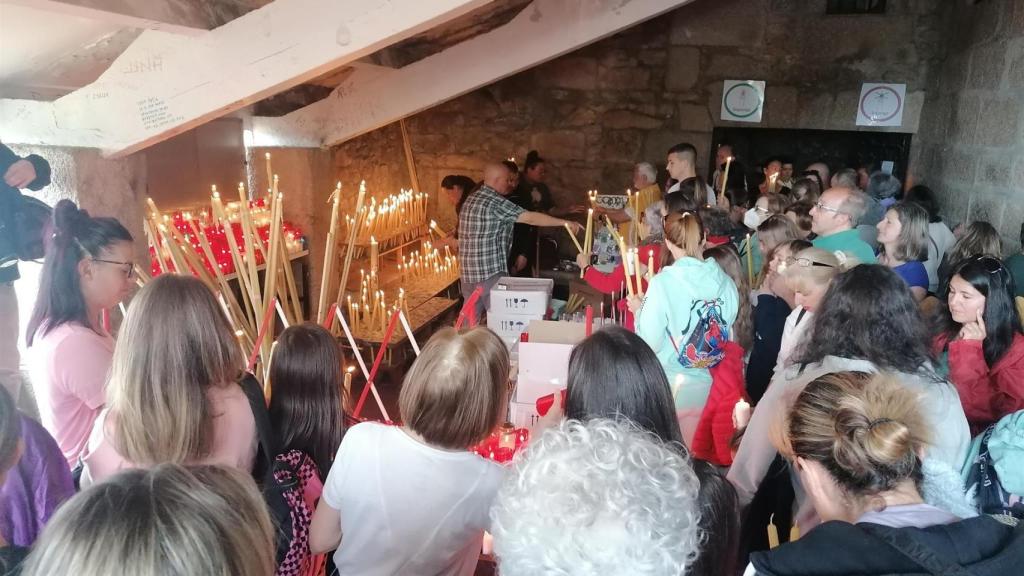 Miles de personas se dan cita este Lunes de Pascua en la Romería de Chamorro en Ferrol