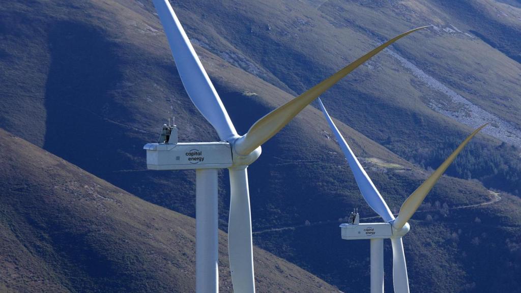 Un parque eólico de Capital Energy.