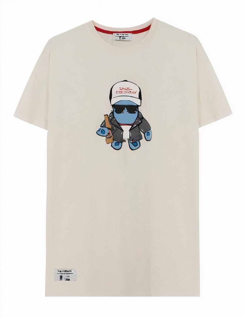 Camisetas de la segunda colección cápsula de elPulpo y Estrella Galicia (Cedidas).