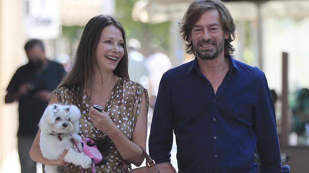 Esther Doña y Santiago Pedraz el verano en que se descubrió que eran pareja.