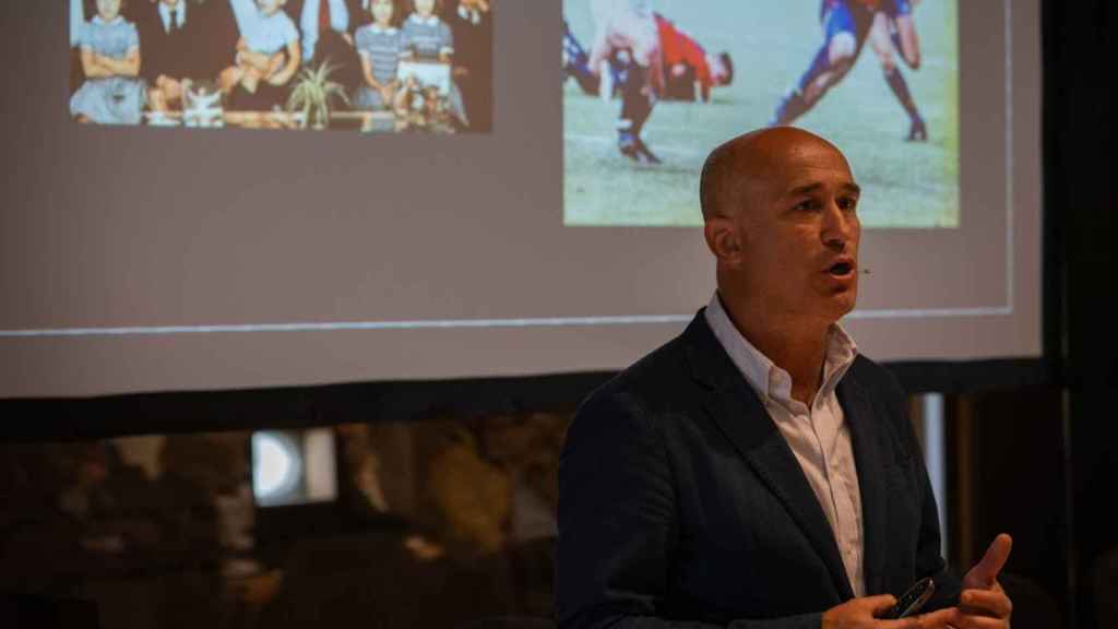 Pablo Gutiérrez Merelles durante su intervención.