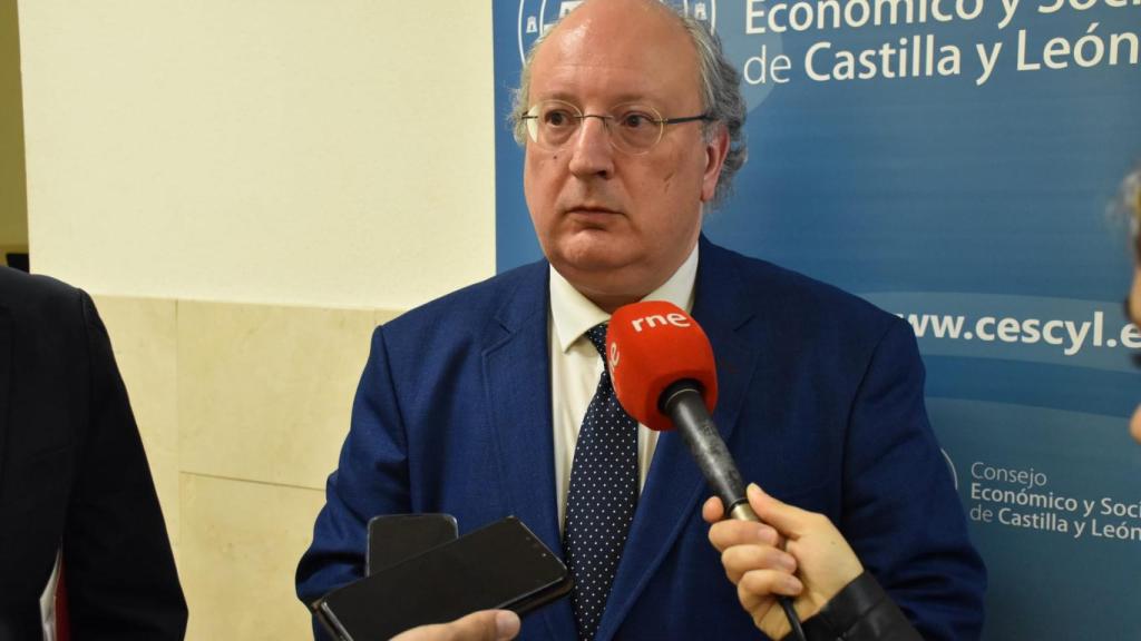 El presidente del CESCyL, Enrique Cabero, en una imagen de archivo.