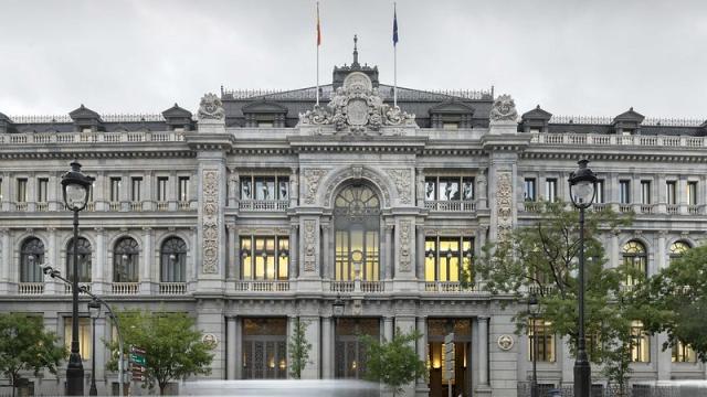 Sede central del Banco de España.
