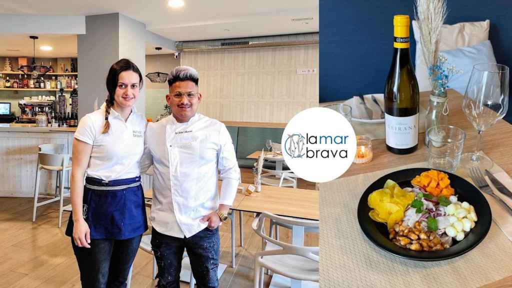 Liliana Alves y Eder Moore, La mar brava (Portonovo).