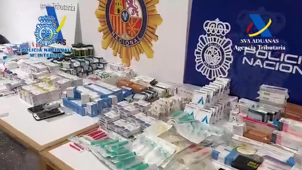 Sustancias incautadas.