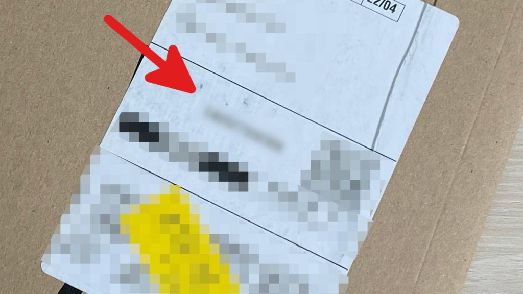 Posición del número de seguimiento que debemos introducir en Amazon