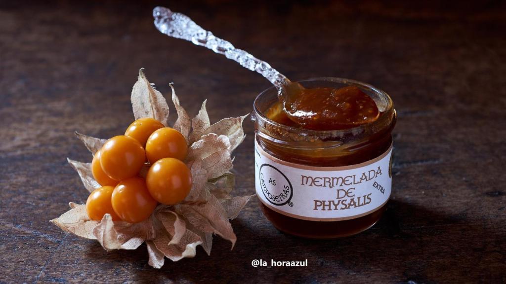 Una de las mermeladas de As Camposeiras.