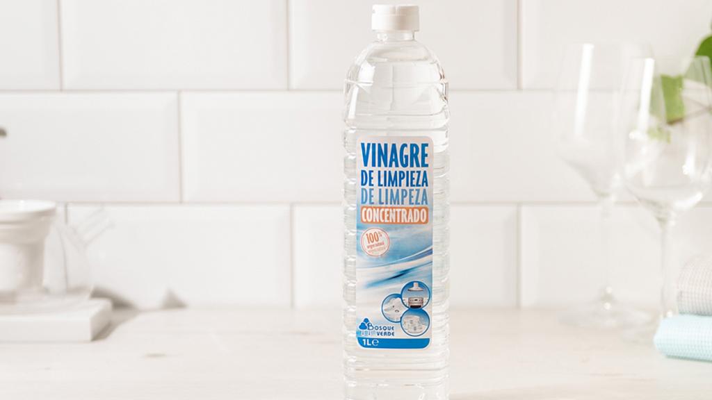 Vinagre de limpieza.