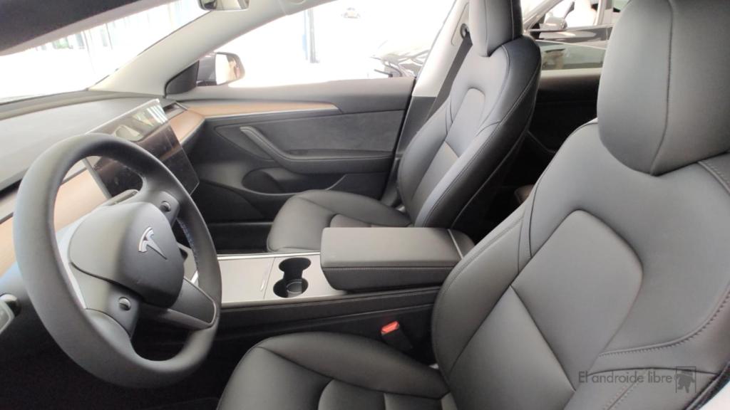 Interior de un Tesla
