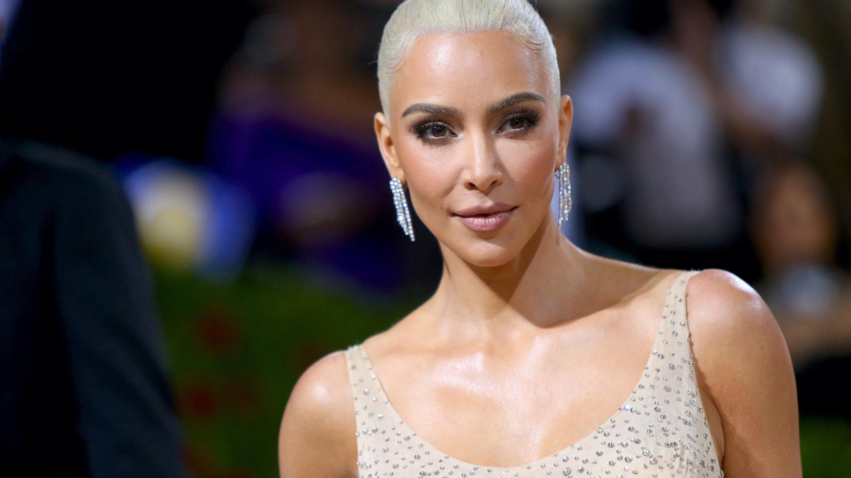 Kim Kardashian en la última gala MET con el vestido con el que Marilyn Monroe cantó 'Happy Birthday' al presidente Kennedy.