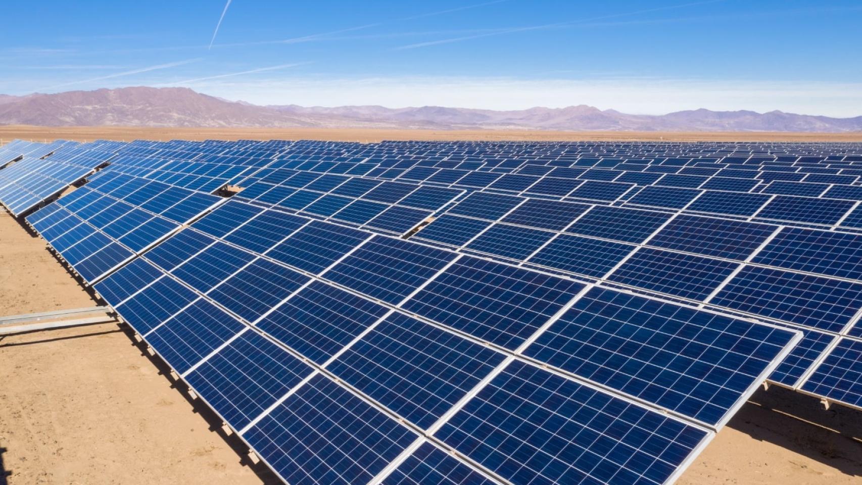 Placas solares.