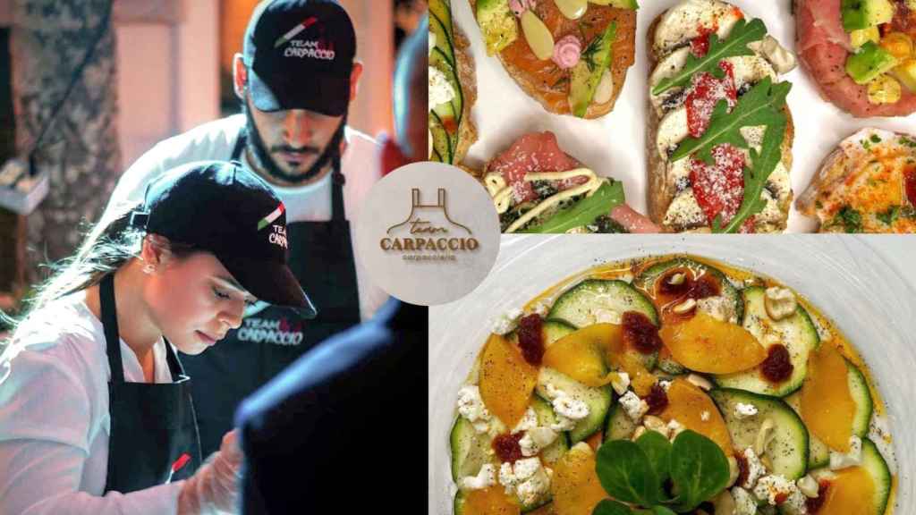 Jeraldine Silva y Francisco Atella, impulsores de Team Carpaccio.