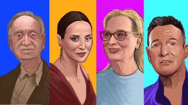 Fernando Méndez-Leite, Tamara Falcó, Meryl Streep y Bruce Springsteen.