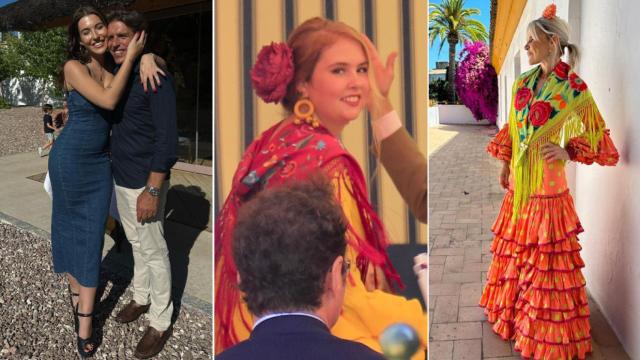 Alba Díaz, Amalia de Holanda y Eugenia Martínez de Irujo fueron algunas de las protagonistas de la Feria de Abril.