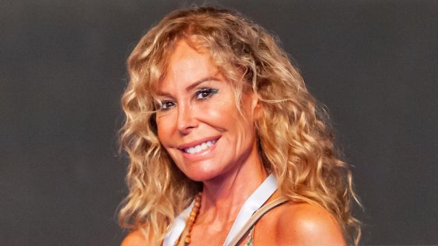 La actriz y presentadora Lara Dibildos en el festival Starlite, en Marbella, en agosto de 2022.