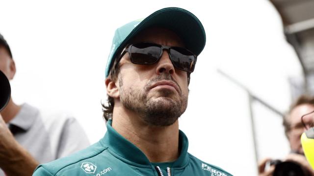 Fernando Alonso, en el GP de Azerbaiyán