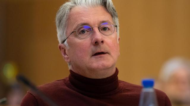 El expresidente de la compañía automovilística Audi, Ruper Stadler, durante un momento del juicio.
