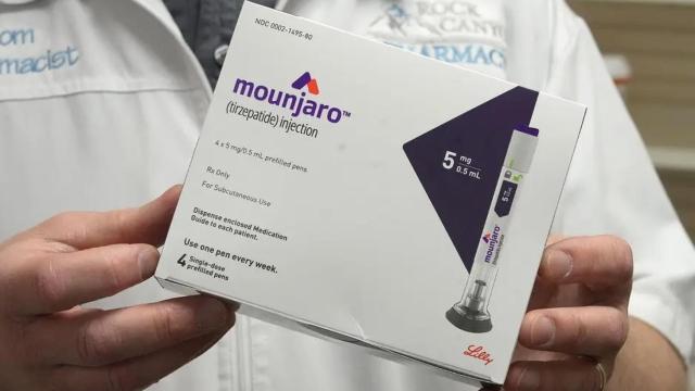 Una caja de Mounjaro (Tirzepatida) en formato inyectable.