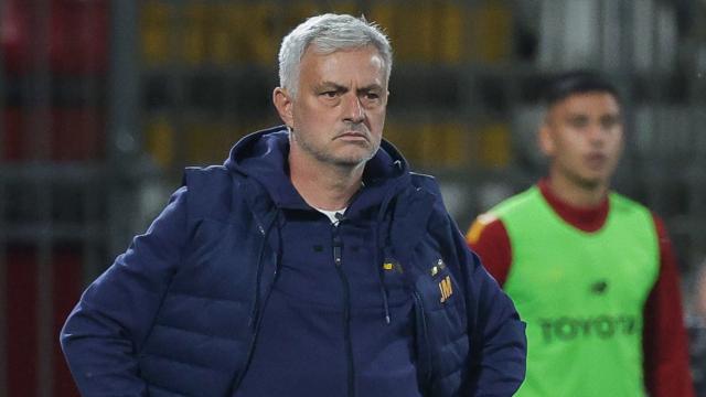 José Mourinho, con la Roma