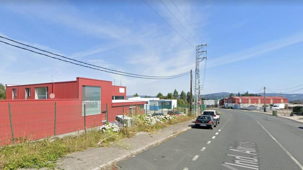 Parque de bomberos del Eume en el polígono de Os Airíos