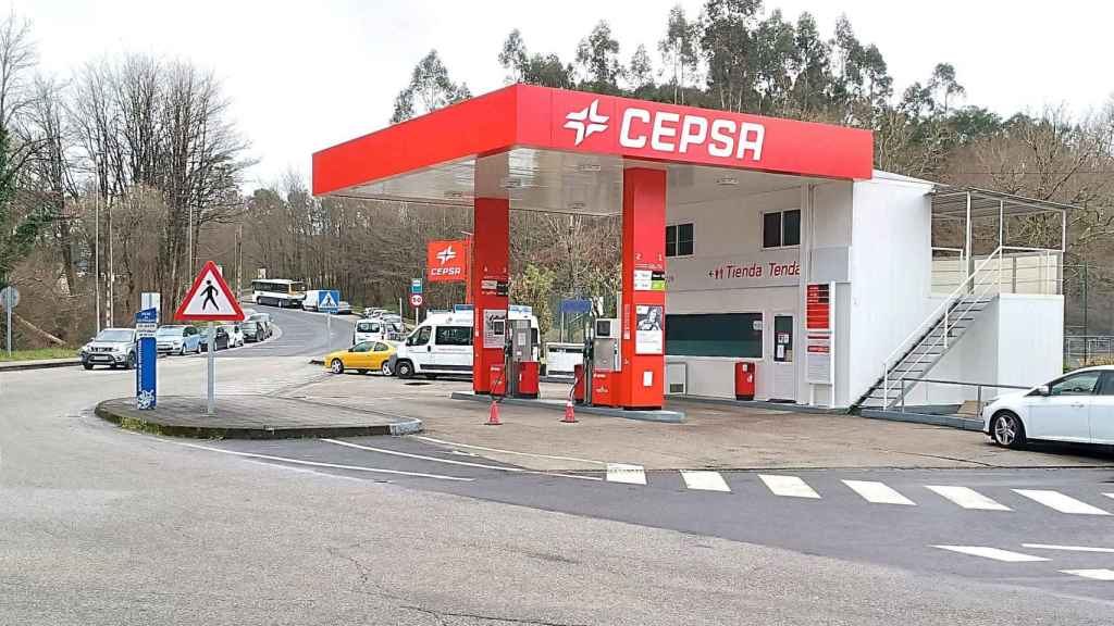 Gasolinera municipal en Ponteareas (Pontevedra).