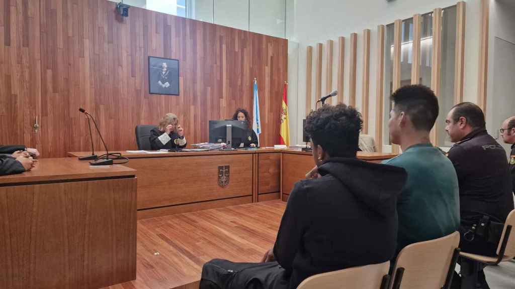 Miembros de la banda ‘Los Betas’ en el banquillo de los acusados.