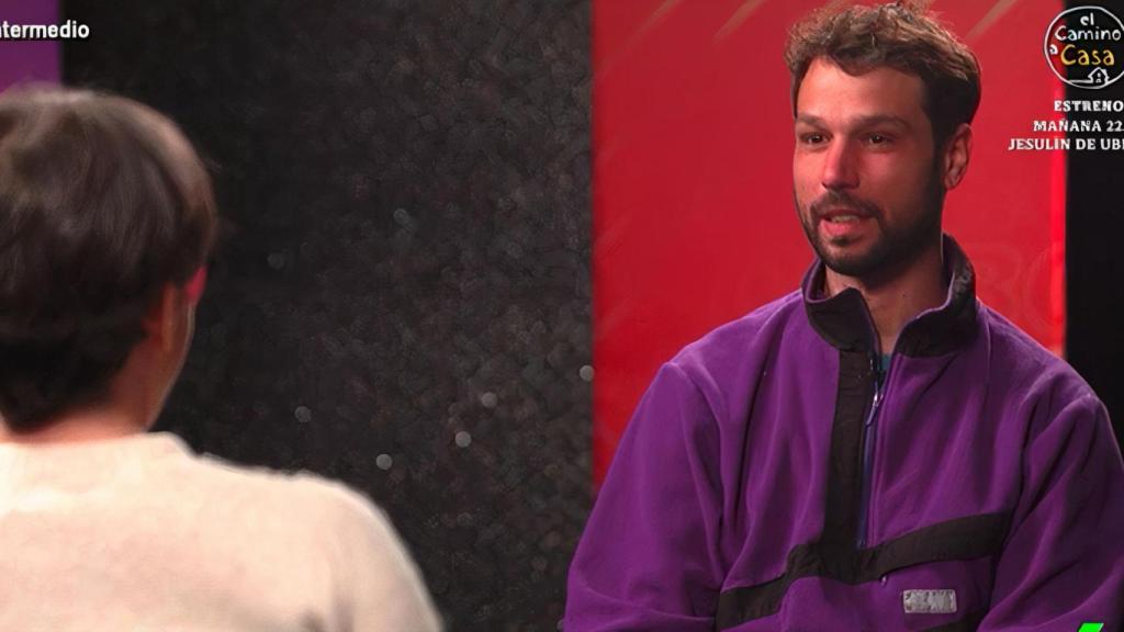 El muralista Diego As en ‘El Intermedio’.