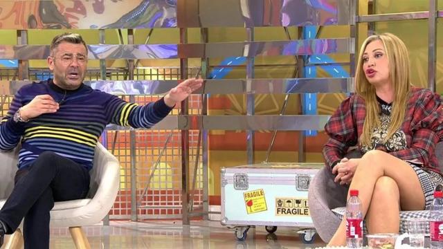 Belén Esteban y Jorge Javier Vázquez en ‘Sálvame’