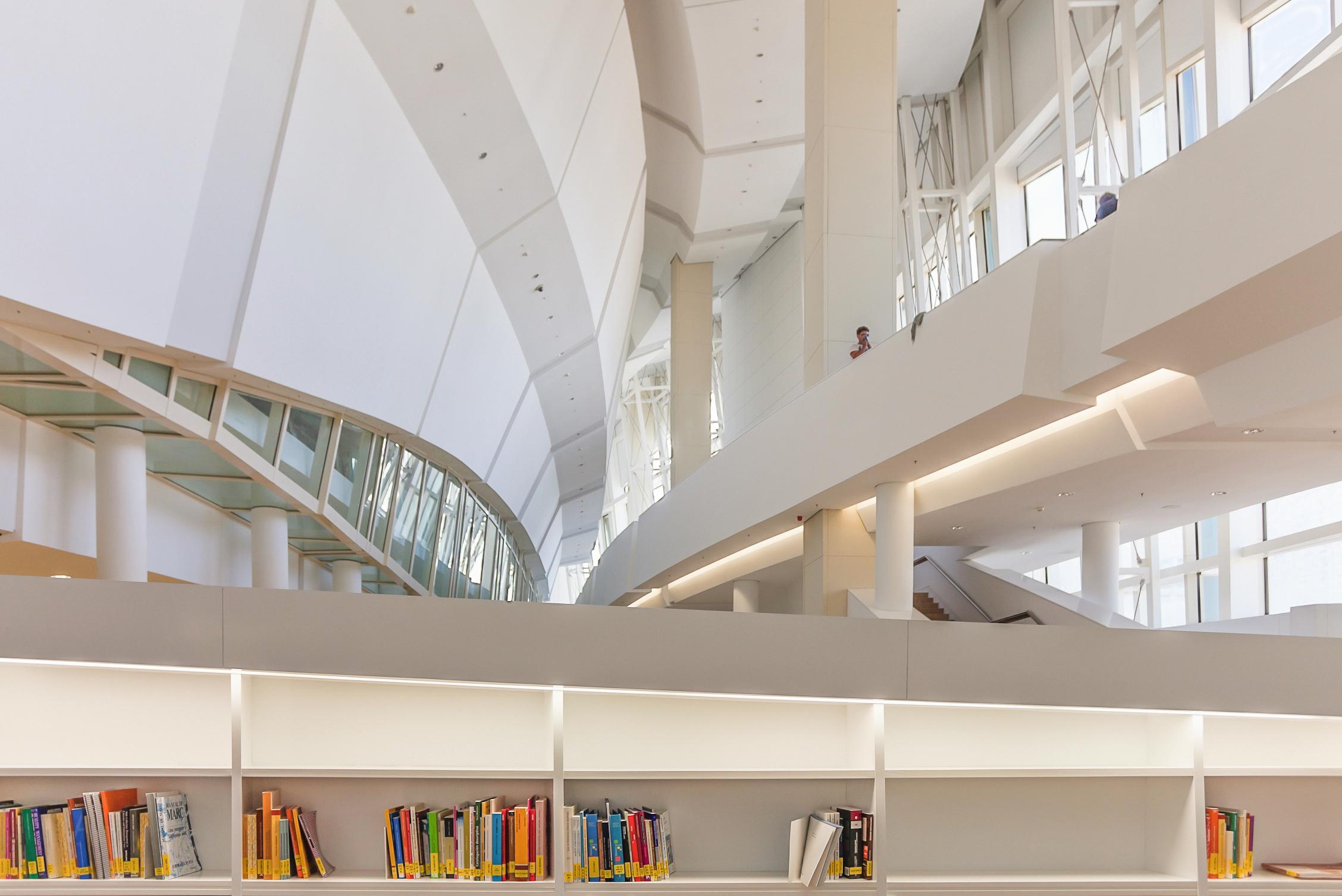 Biblioteca de la Ciudad de la Cultura.