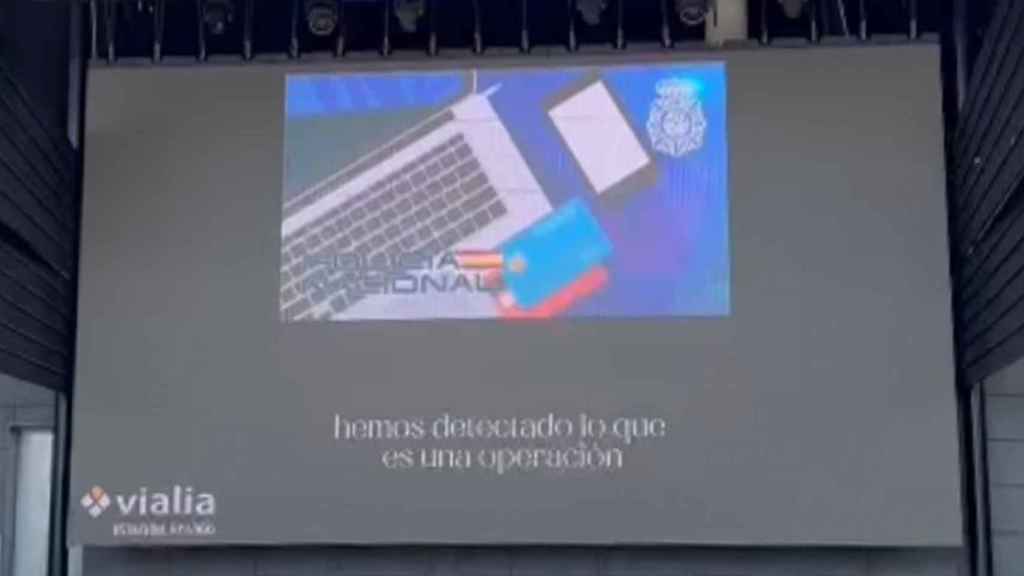 Campaña de la Policía Nacional en Vialia Vigo.