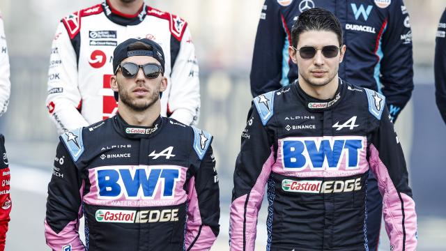 Pierre Gasly y Esteban Ocon, pilotos de Alpine