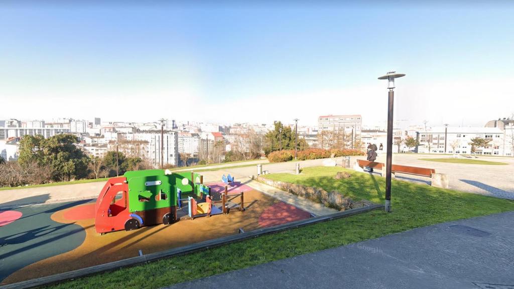 Vista del parque de Oza