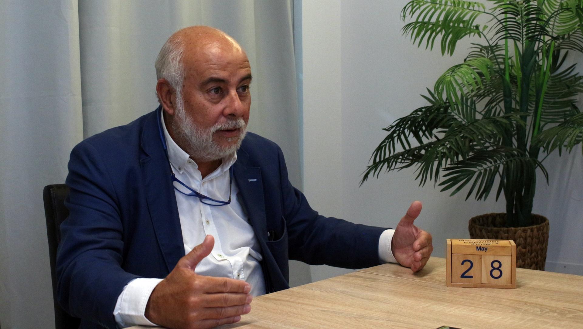 El candidato de Ciudadanos a la Alcaldía de A Coruña, Manuel Moinelo.