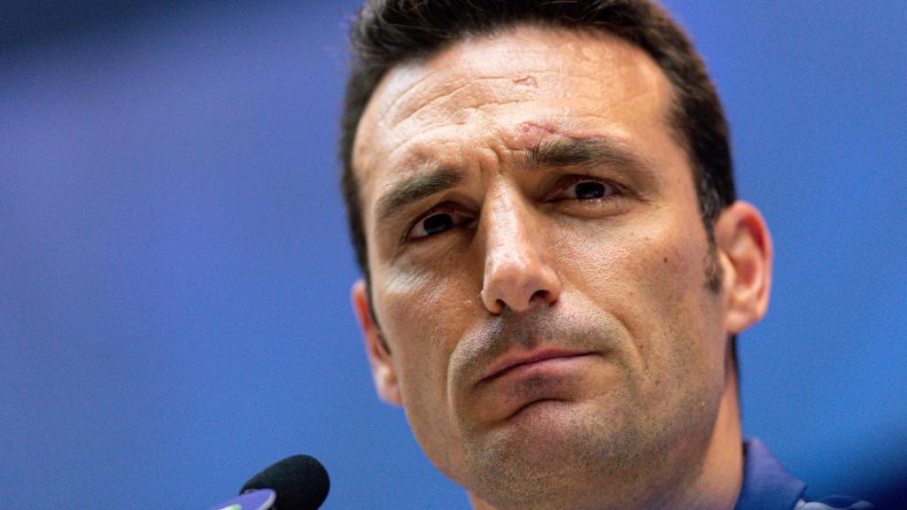 Lionel Scaloni en una foto de archivo.