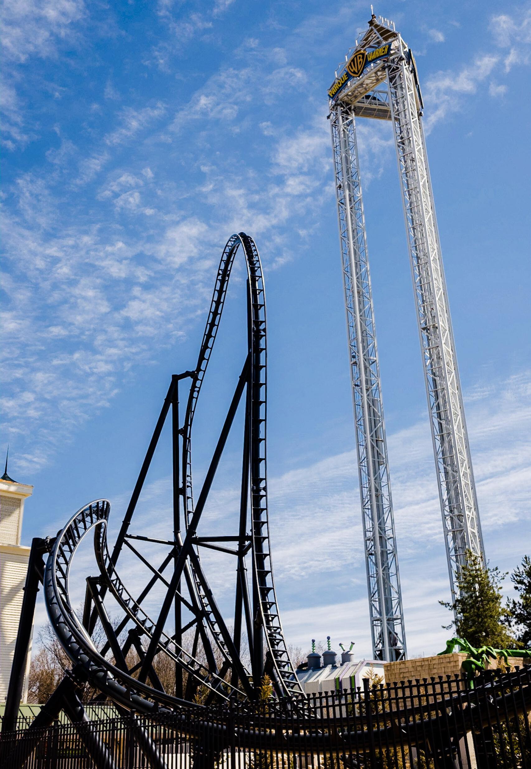 Batman Gothan City Escape en el Parque Warner.