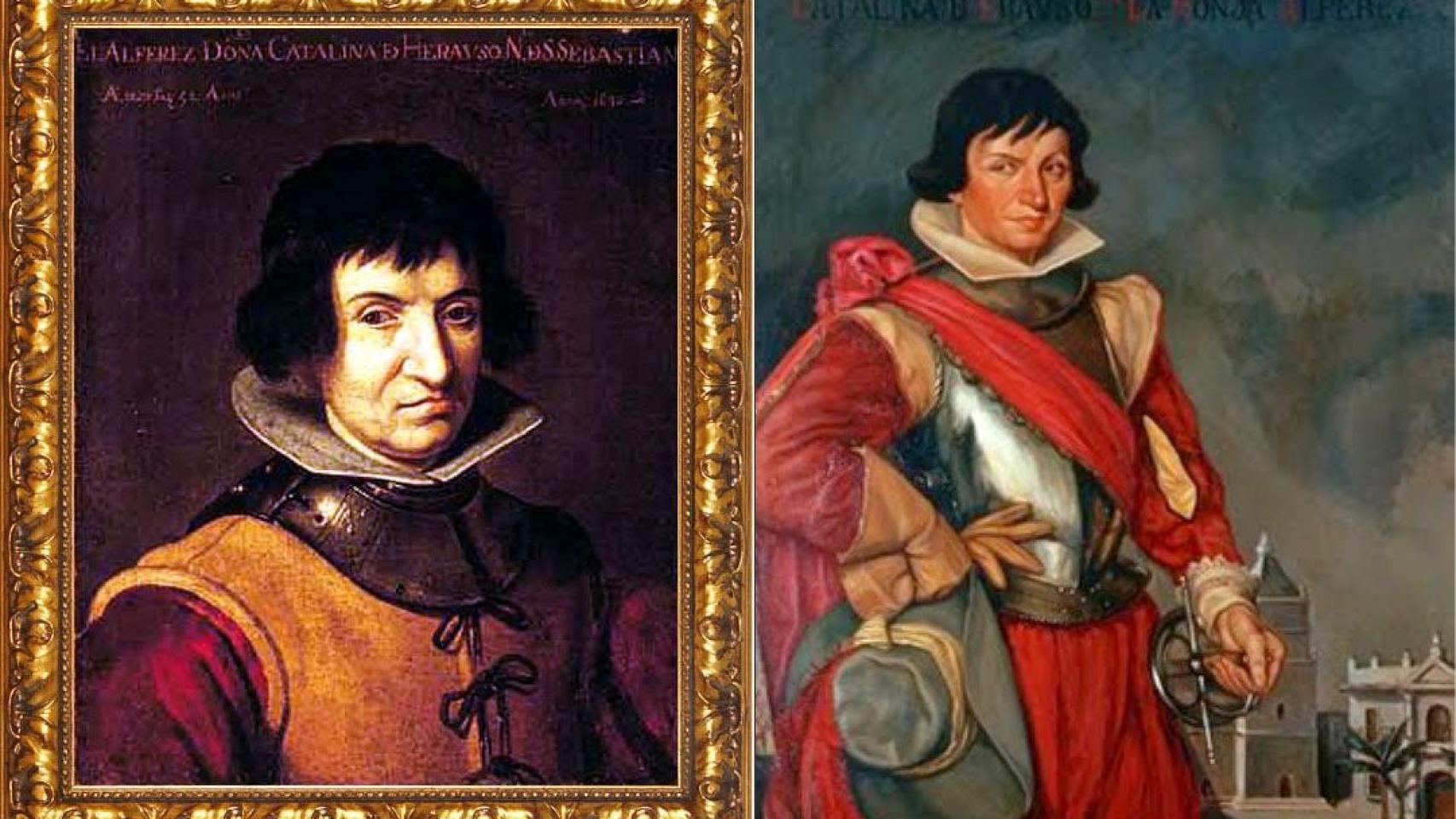 Catalina de Erauso, conocida como 'La Monja Alférez'.