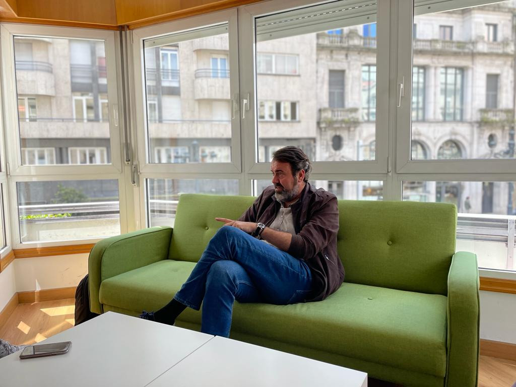 Entrevista a Rubén Pérez Correa. Foto: Treintayseis