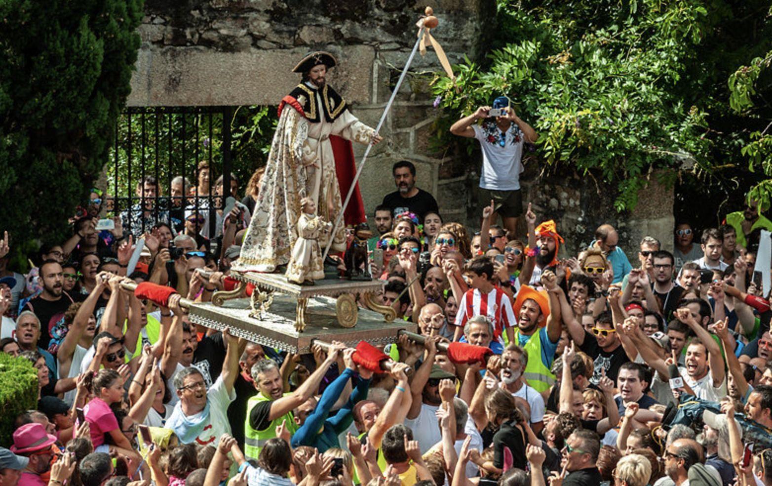 Fiesta de San Roque en Vilagarcía de Arousa. Foto: Visit Vilagarcía