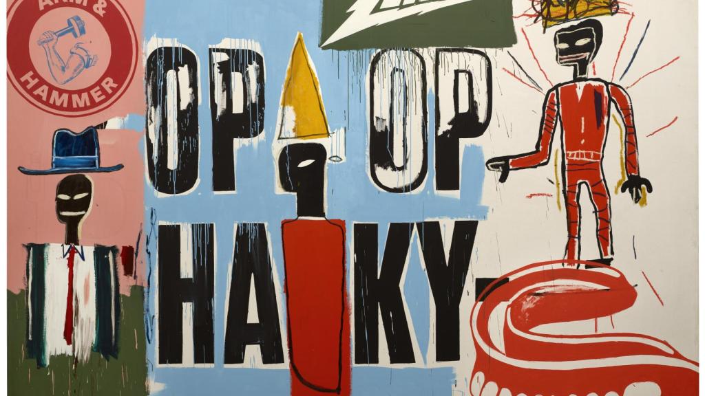 Andy Warhol×JEAN-MICHEL BASQUIAT#3 1000% Basquiat x Warhol, pop al cuadrado