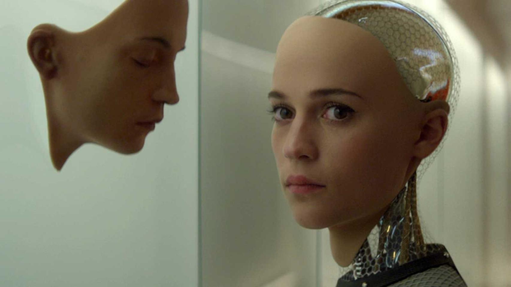 Alicia Vikander en 'Ex machina' (2014), de Alex Garland