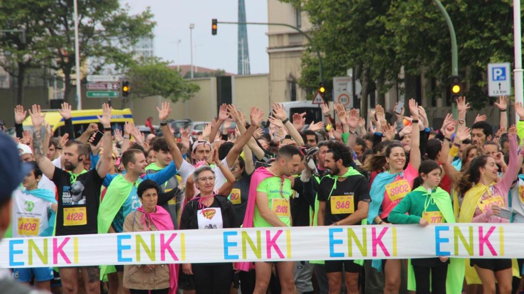 La salida de la carrera Runki