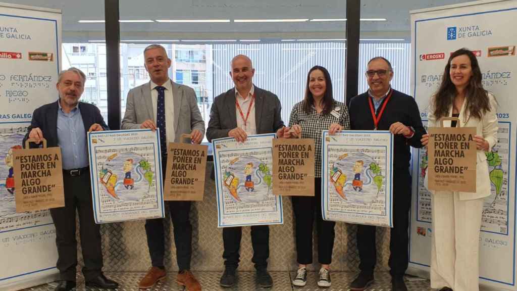 Vegalsa-Eroski comprometida con las Letras Galegas.