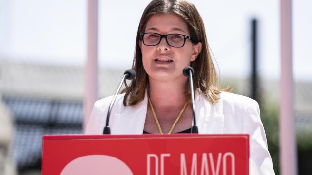 La exalcaldesa socialista de Móstoles, Noelia Posse, en una imagen de archivo.